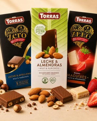Torras Trio: mandeles, lazdu rieksti un zemenes