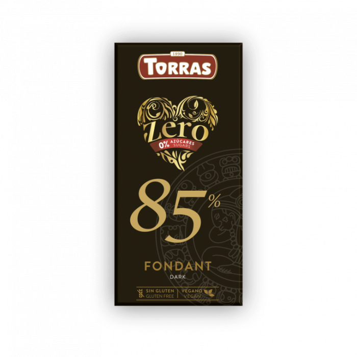 Tamsus šokoladas Fondant 85%, Torras, 100 g