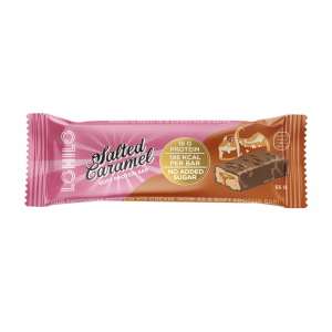 Proteiinibatoon "salted caramel" 55g, LOHILO
