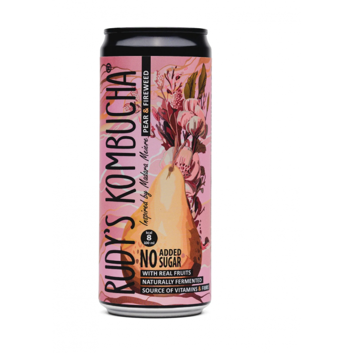 Rudy’s Mangas & Pasiflora kombuča 330ml