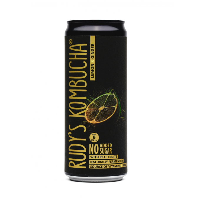 Rudy’s Mangas & Pasiflora kombuča 330ml