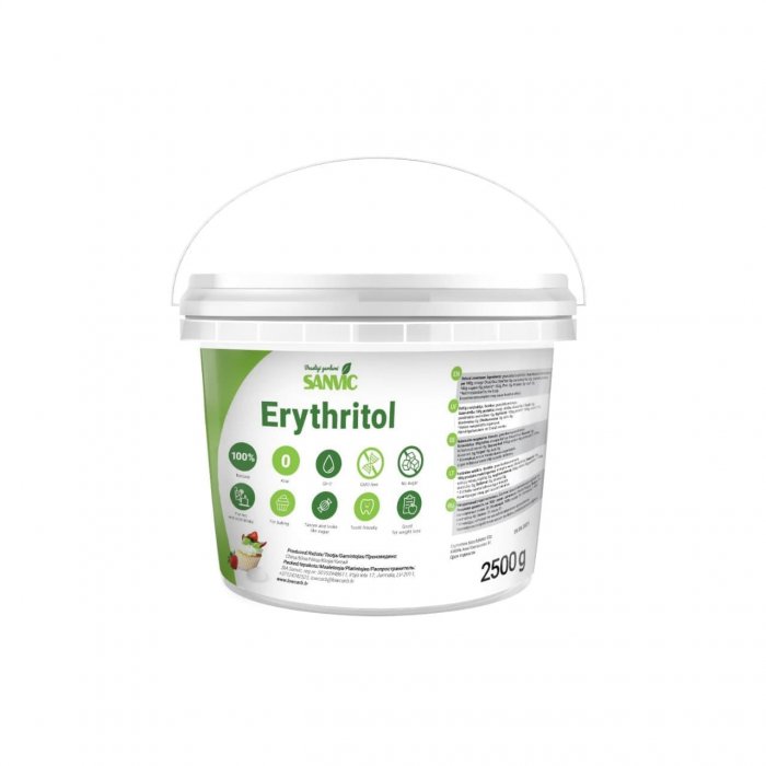 Erütritool, naturaalne suhkruasendaja, 2,5 kg