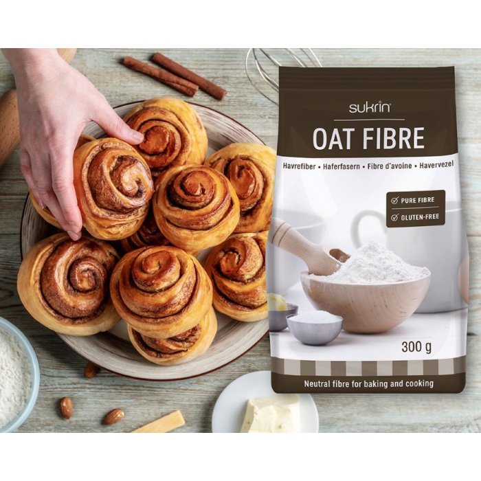 Oat Fibre, Gluten-free, 300 g