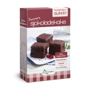 Mišinys šokoladiniams pyragams Sukrin, 375 g