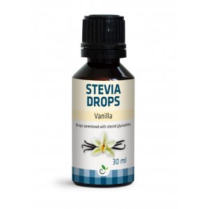 Stevia drops Sukrin, Vanilla flavour, 30 ml