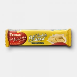 Baltojo šokolado plytelė, Torras, 30 g