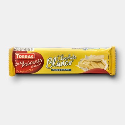 Baltojo šokolado plytelė, Torras, 30 g