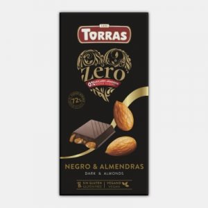 Tamsus šokoladas su migdolais, Torras, 150 g